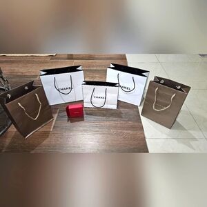 CHANEL BVLGARI BAGS + BONUS RED CHANEL SMALL BOX